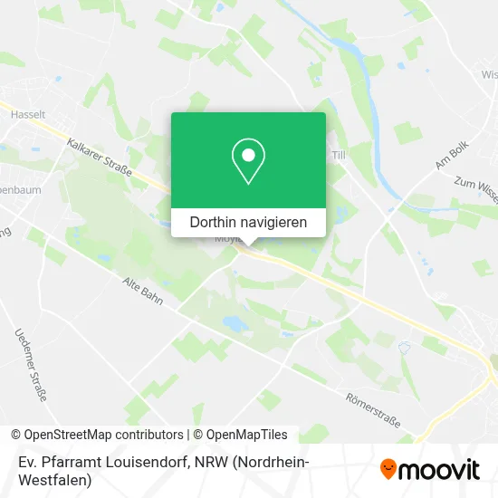 Ev. Pfarramt Louisendorf Karte