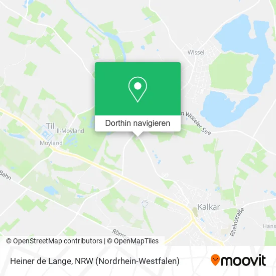 Heiner de Lange Karte