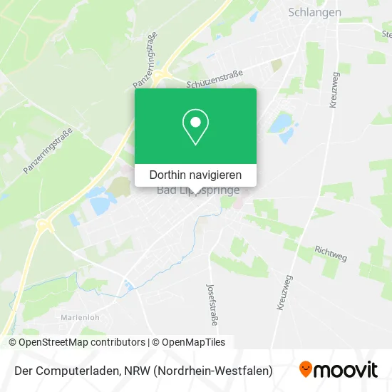 Der Computerladen Karte