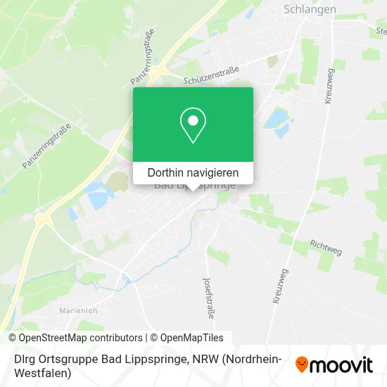 Dlrg Ortsgruppe Bad Lippspringe Karte