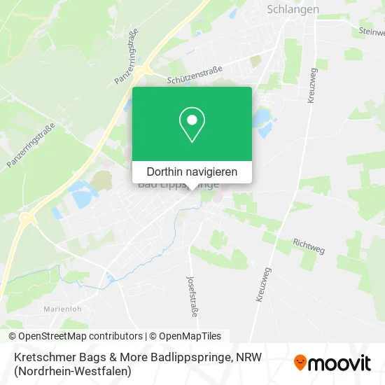 Kretschmer Bags & More Badlippspringe Karte