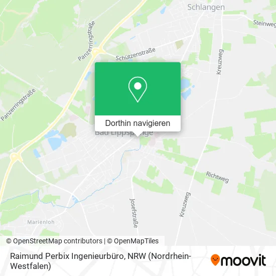 Raimund Perbix Ingenieurbüro Karte