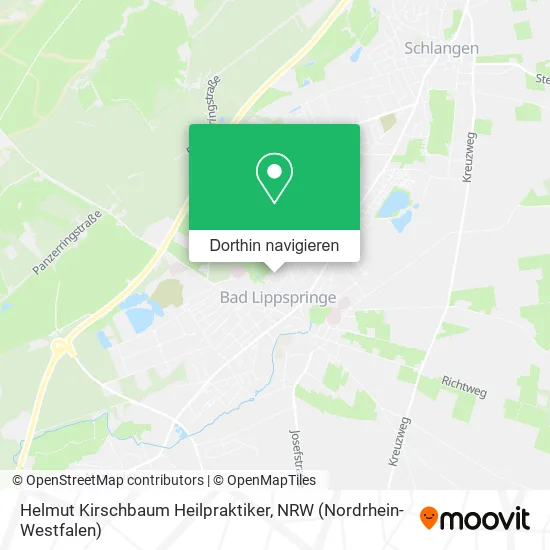 Helmut Kirschbaum Heilpraktiker Karte