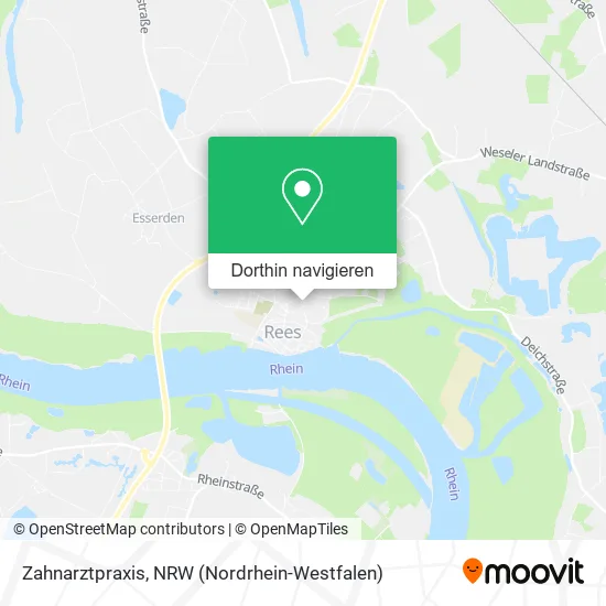 Zahnarztpraxis Karte