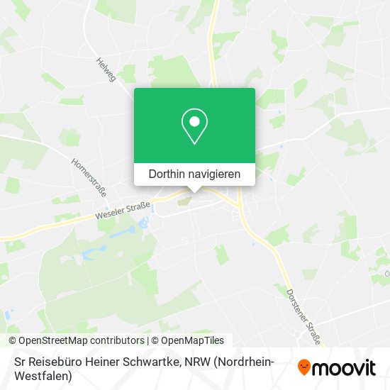 Sr Reisebüro Heiner Schwartke Karte