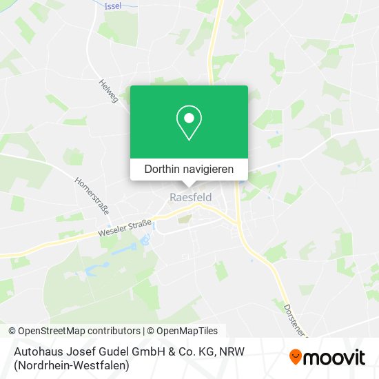 Autohaus Josef Gudel GmbH & Co. KG Karte