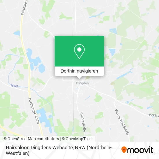 Hairsaloon Dingdens Webseite Karte