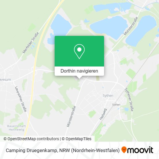 Camping Druegenkamp Karte