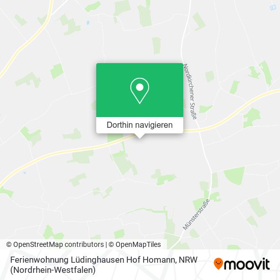 Ferienwohnung Lüdinghausen Hof Homann Karte