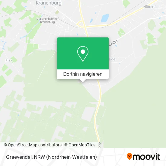 Graevendal Karte