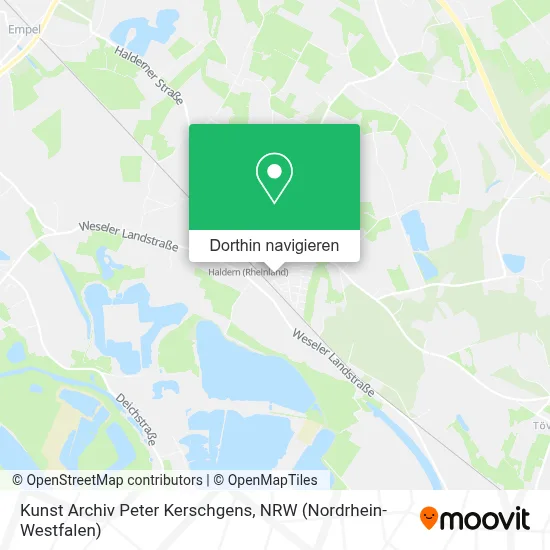 Kunst Archiv Peter Kerschgens Karte