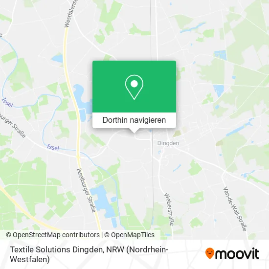 Textile Solutions Dingden Karte