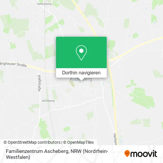 Familienzentrum Ascheberg Karte