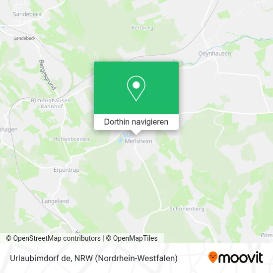 Urlaubimdorf de Karte