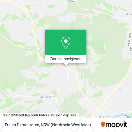 Freien Demokraten Karte