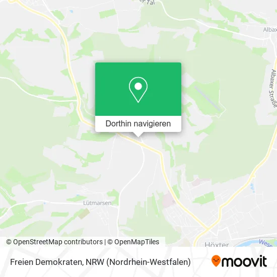 Freien Demokraten Karte