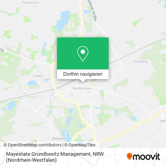 Mayestate Grundbesitz Management Karte