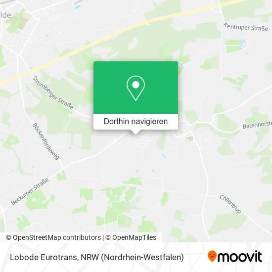 Lobode Eurotrans Karte