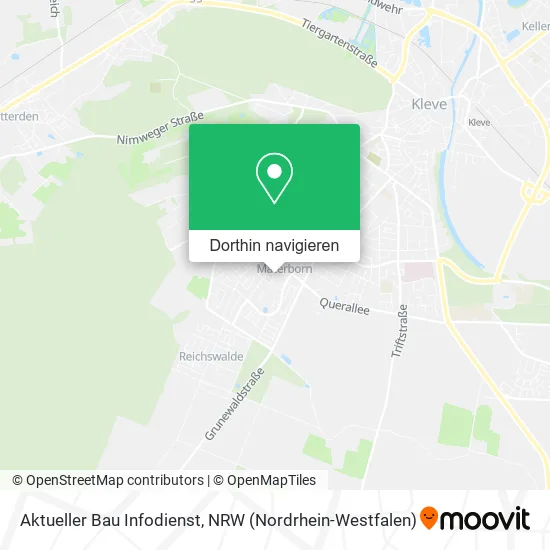 Aktueller Bau Infodienst Karte