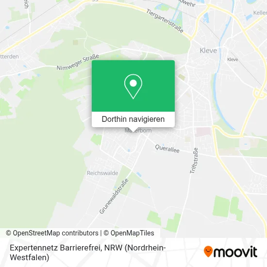Expertennetz Barrierefrei Karte