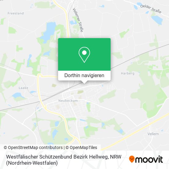 Westfälischer Schützenbund Bezirk Hellweg Karte
