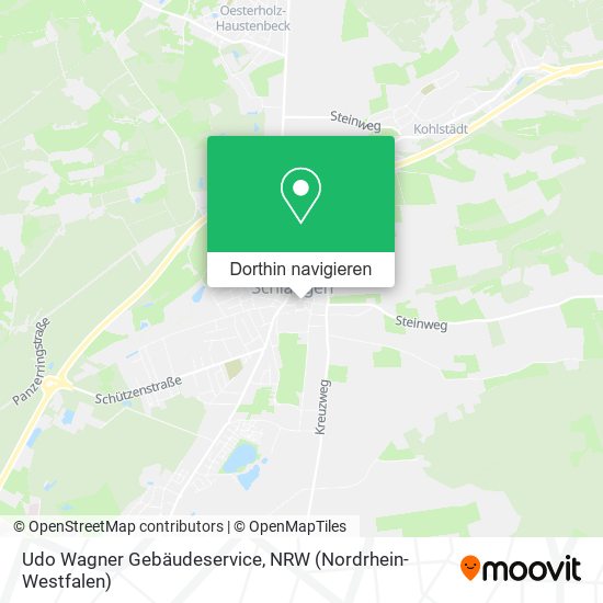 Udo Wagner Gebäudeservice Karte