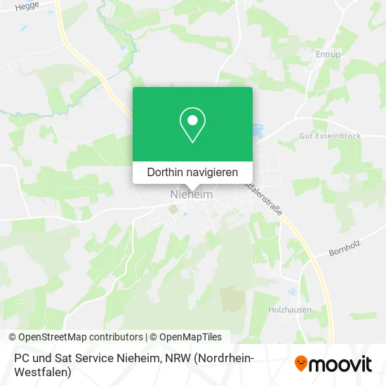 PC und Sat Service Nieheim Karte