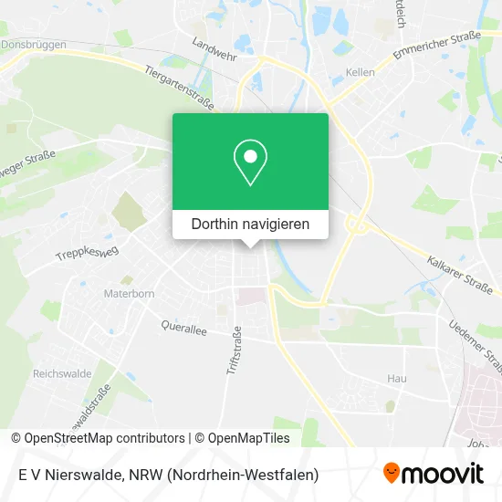 E V Nierswalde Karte