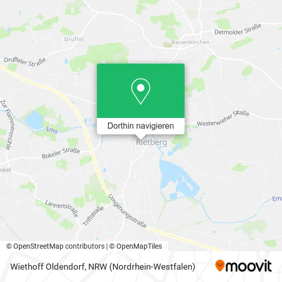 Wiethoff Oldendorf Karte