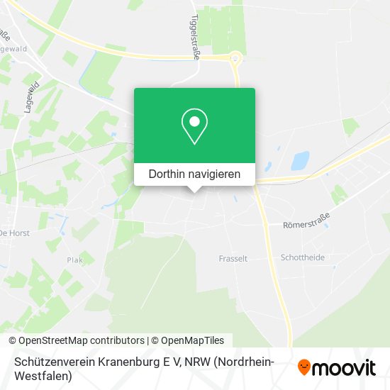 Schützenverein Kranenburg E V Karte