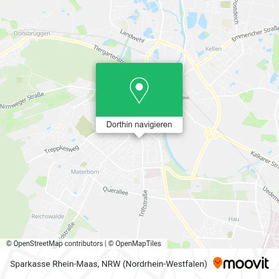 Sparkasse Rhein-Maas Karte