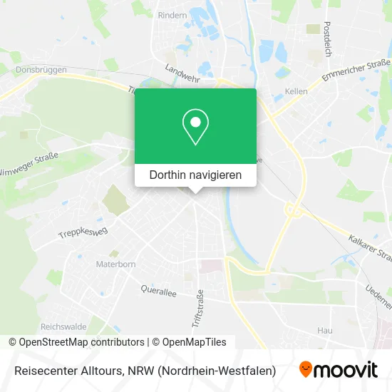 Reisecenter Alltours Karte