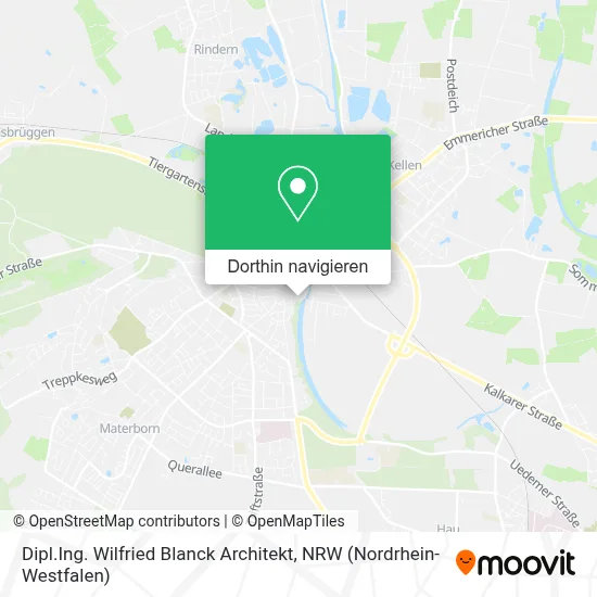 Dipl.Ing. Wilfried Blanck Architekt Karte