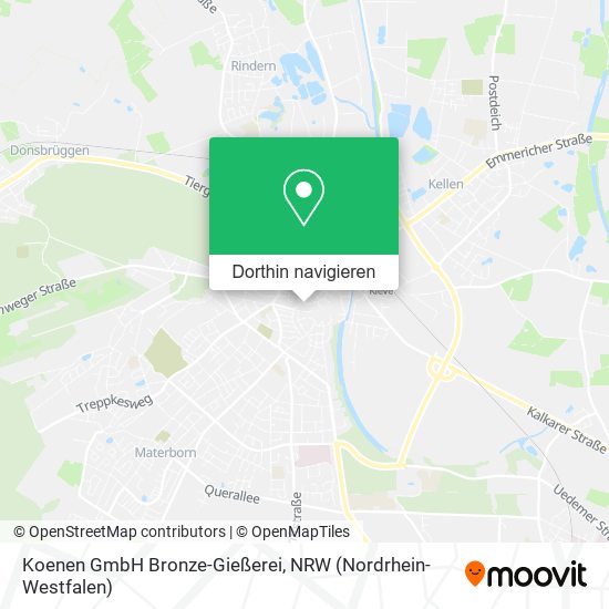 Koenen GmbH Bronze-Gießerei Karte