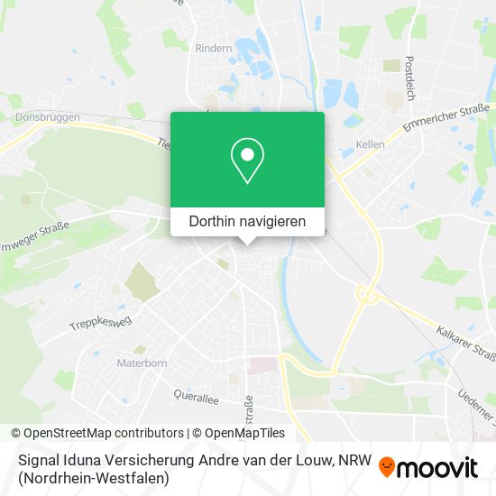 Signal Iduna Versicherung Andre van der Louw Karte