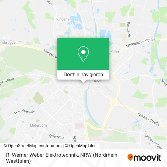 R. Werner Weber Elektrotechnik Karte