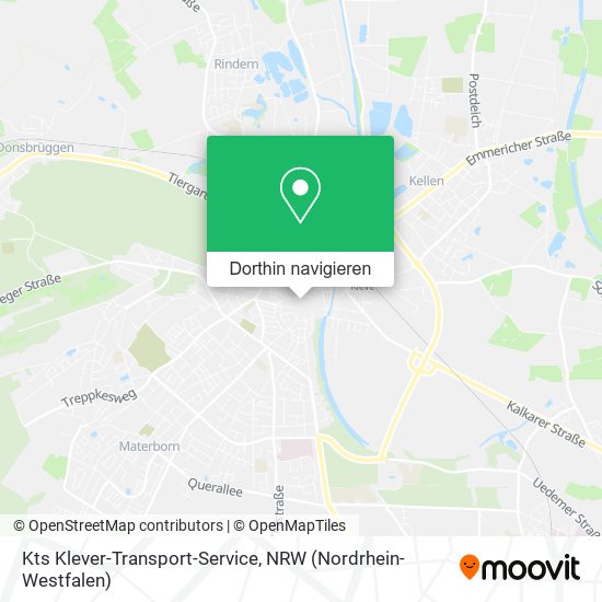 Kts Klever-Transport-Service Karte