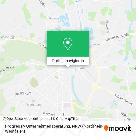 Progressiv Unternehmensberatung Karte