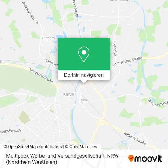 Multipack Werbe- und Versandgesellschaft Karte