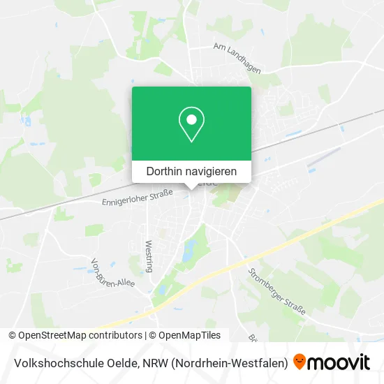 Volkshochschule Oelde Karte
