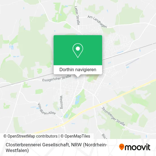 Closterbrennerei Gesellschaft Karte