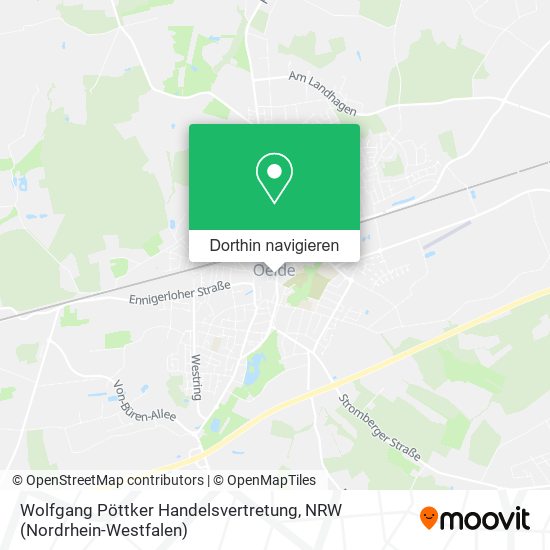 Wolfgang Pöttker Handelsvertretung Karte