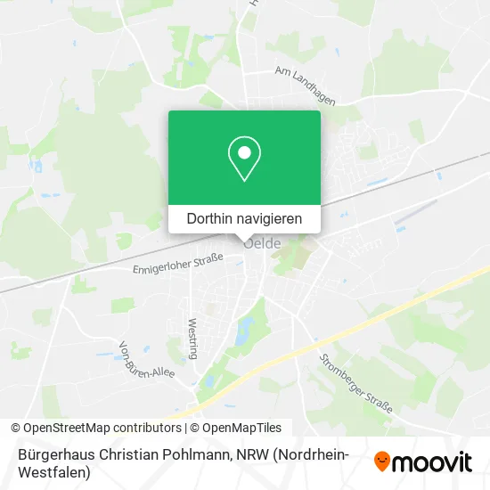 Bürgerhaus Christian Pohlmann Karte