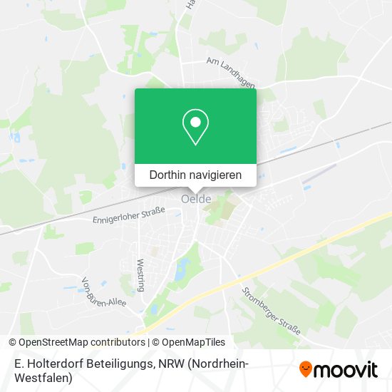 E. Holterdorf Beteiligungs Karte