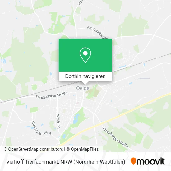 Verhoff Tierfachmarkt Karte