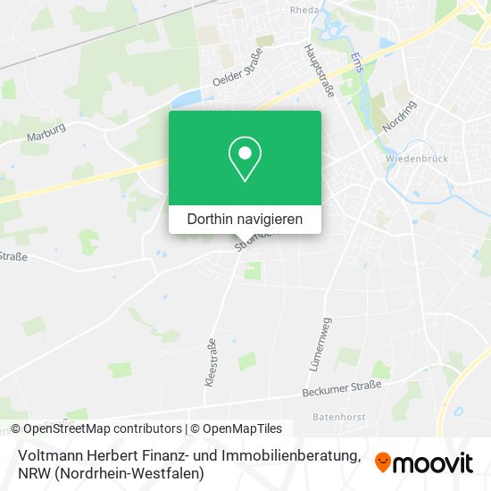 Voltmann Herbert Finanz- und Immobilienberatung Karte