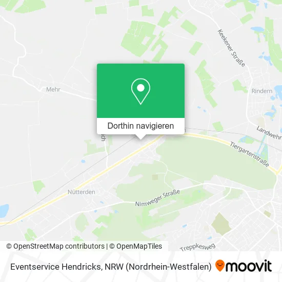 Eventservice Hendricks Karte