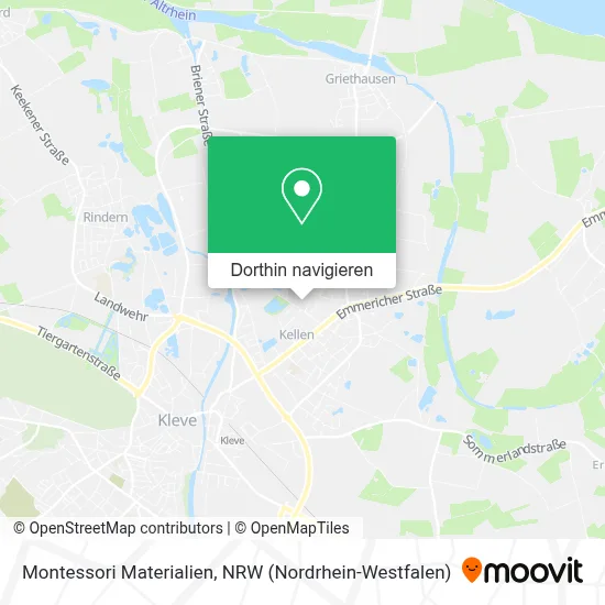 Montessori Materialien Karte