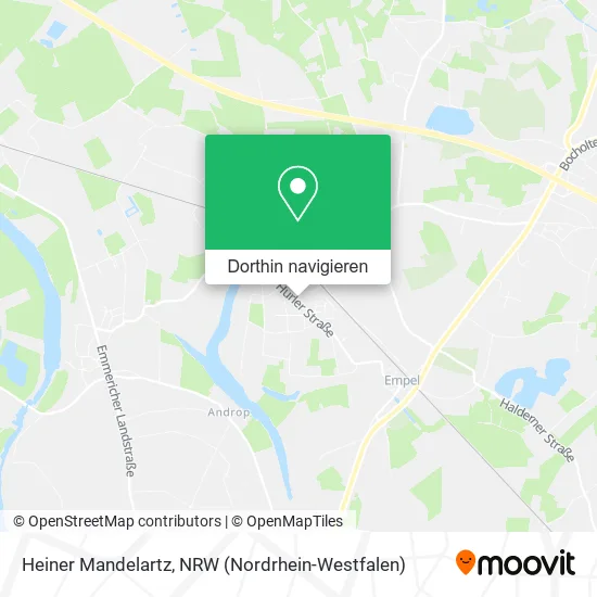 Heiner Mandelartz Karte