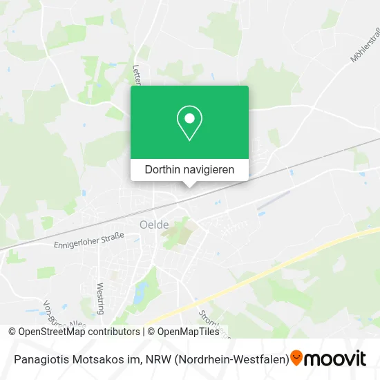 Panagiotis Motsakos im Karte